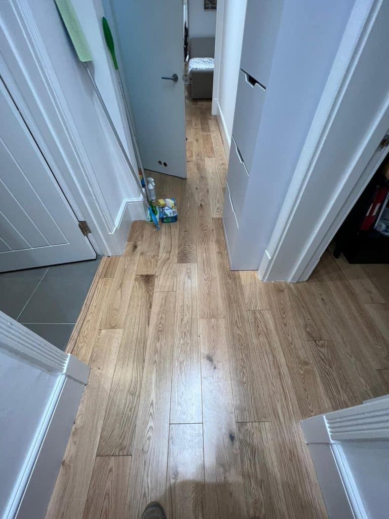 Parquet engineered wood flooring